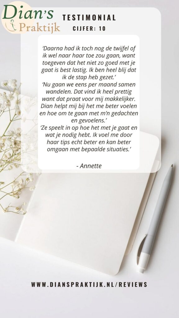 Testimonial Annette