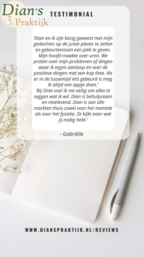 Testimonial Gabriëlle